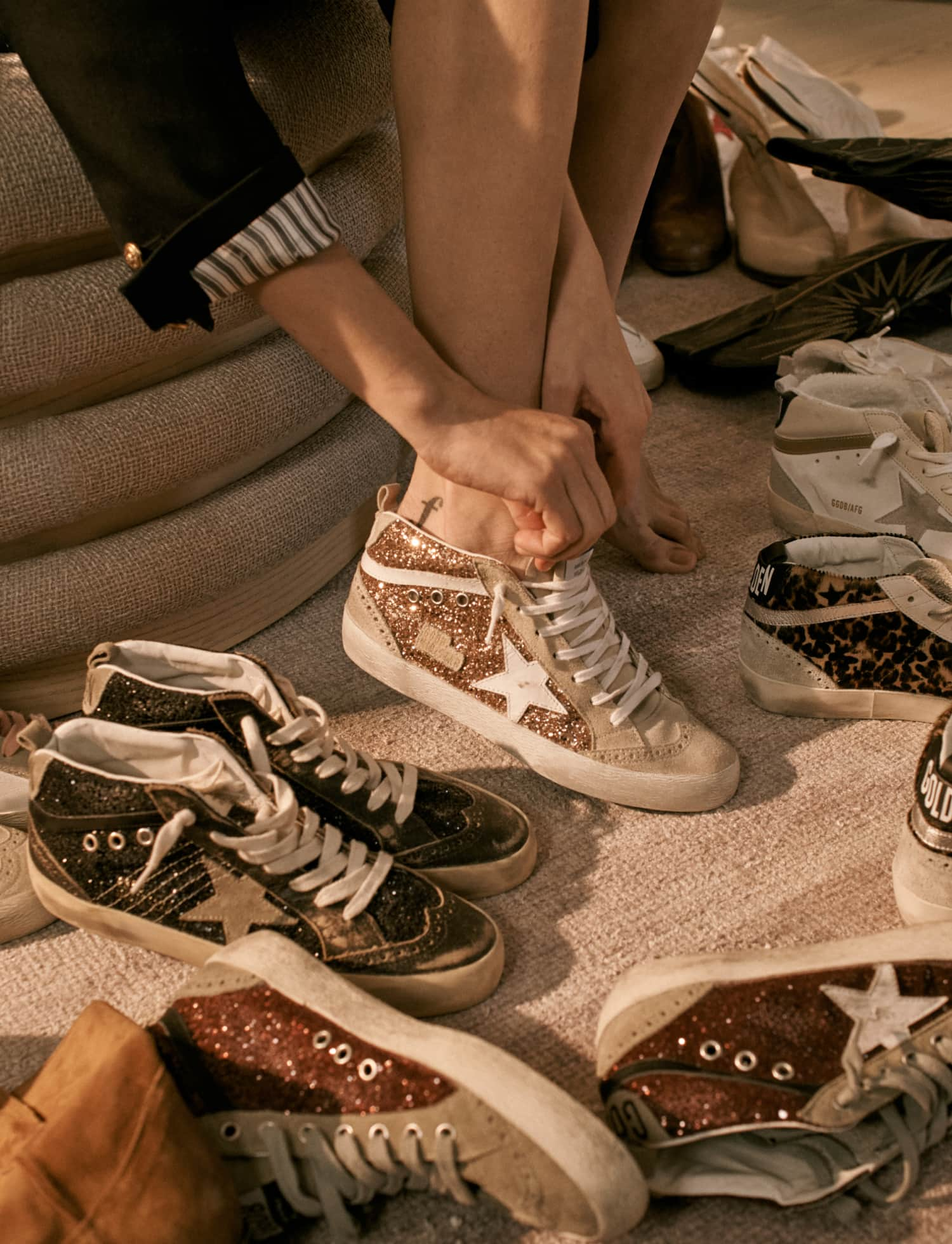 Mid Star las sneakers versatiles y estilosas de Golden Goose