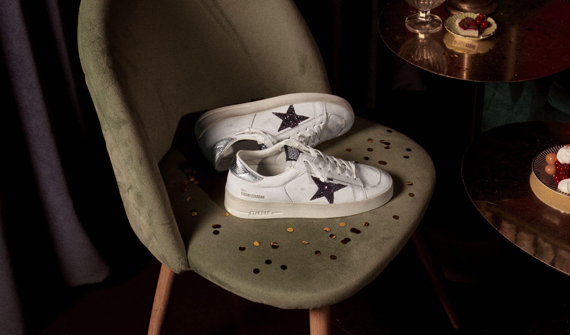 Stardan leather women's sneakers | Golden Goose