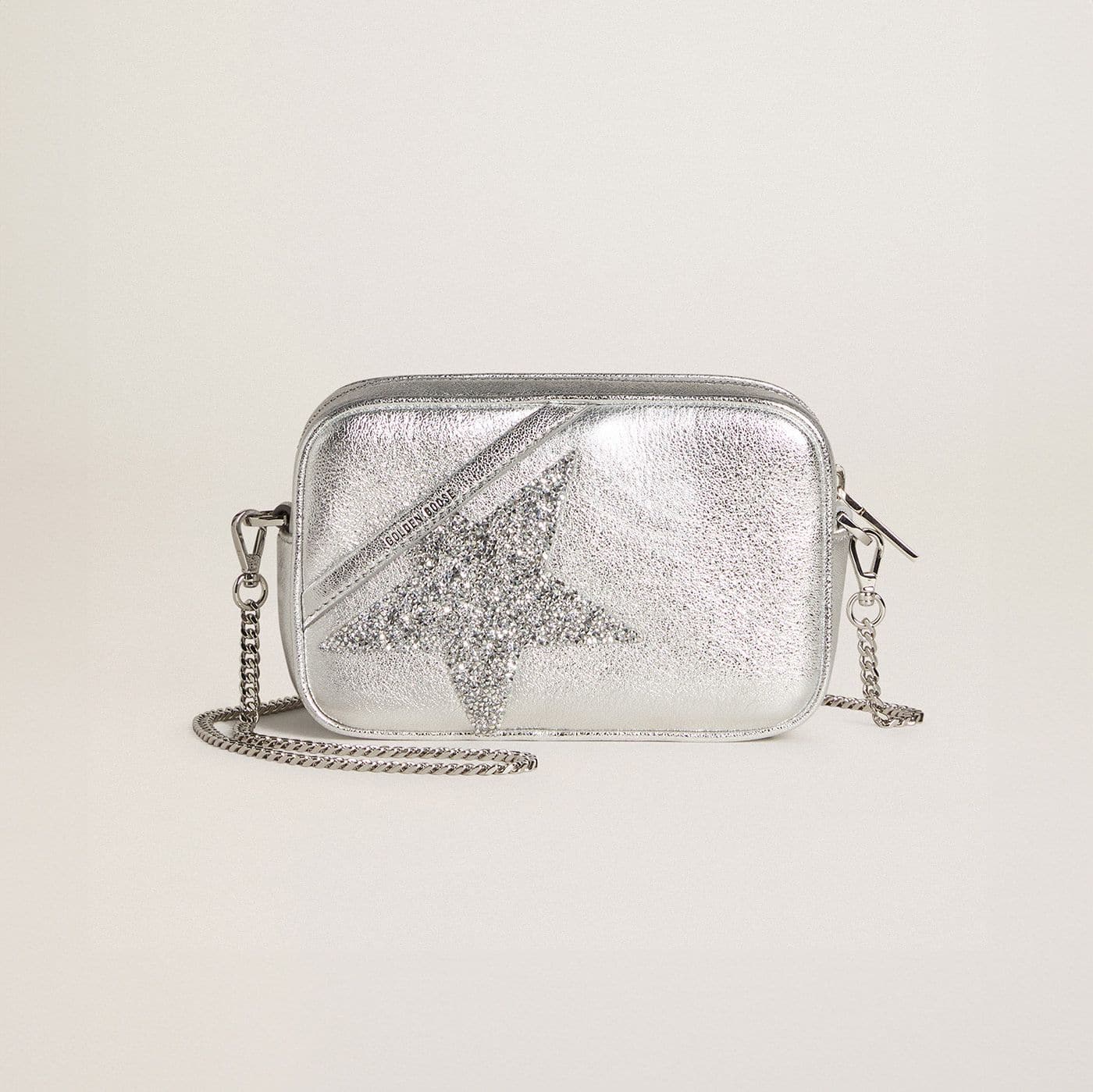 Mini Star-Bag-in-silver-metallic-leather-with-Swarovski-crystal-star