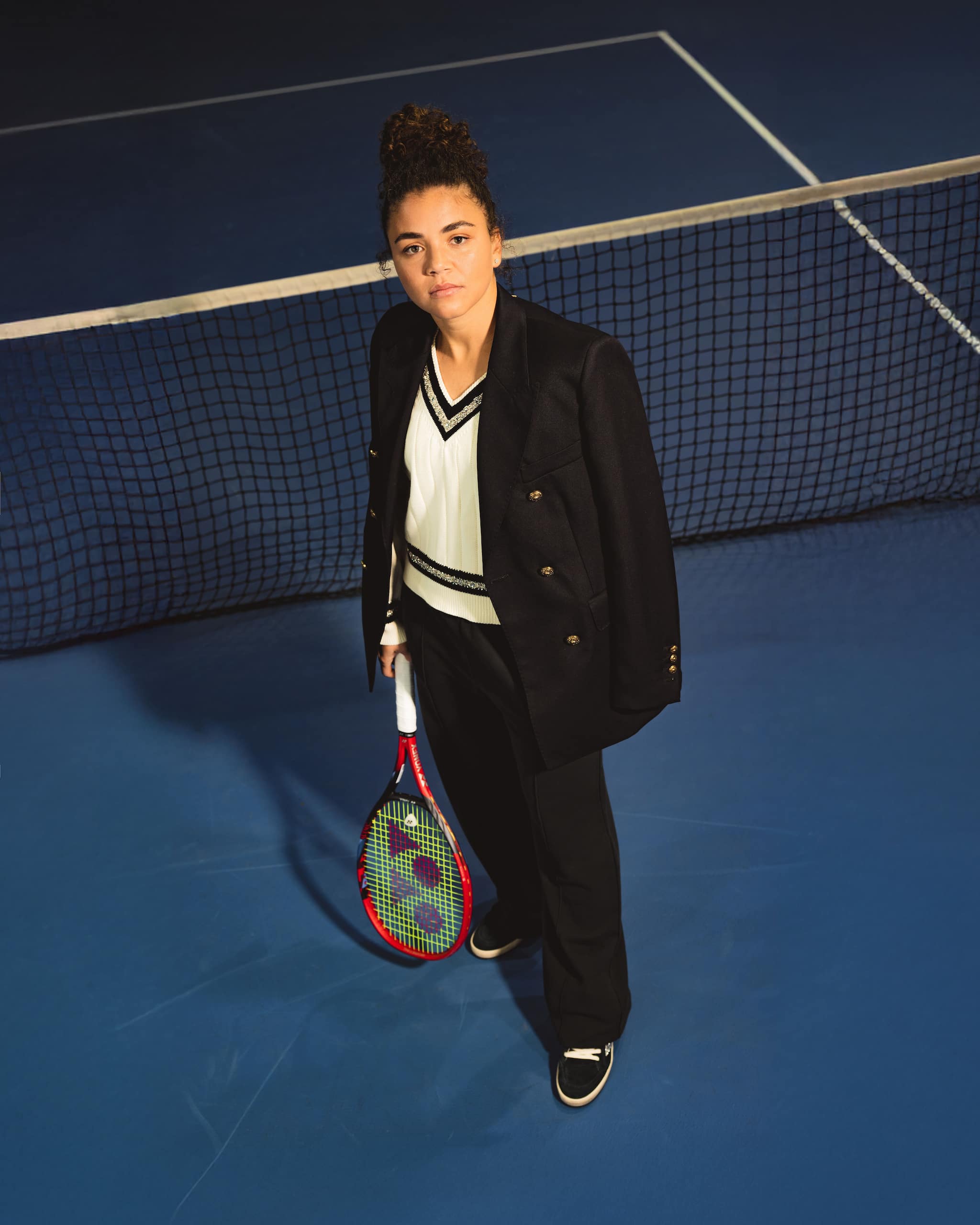 Un service gagnant, un smash puissant Un service gagnant, un smash puissant