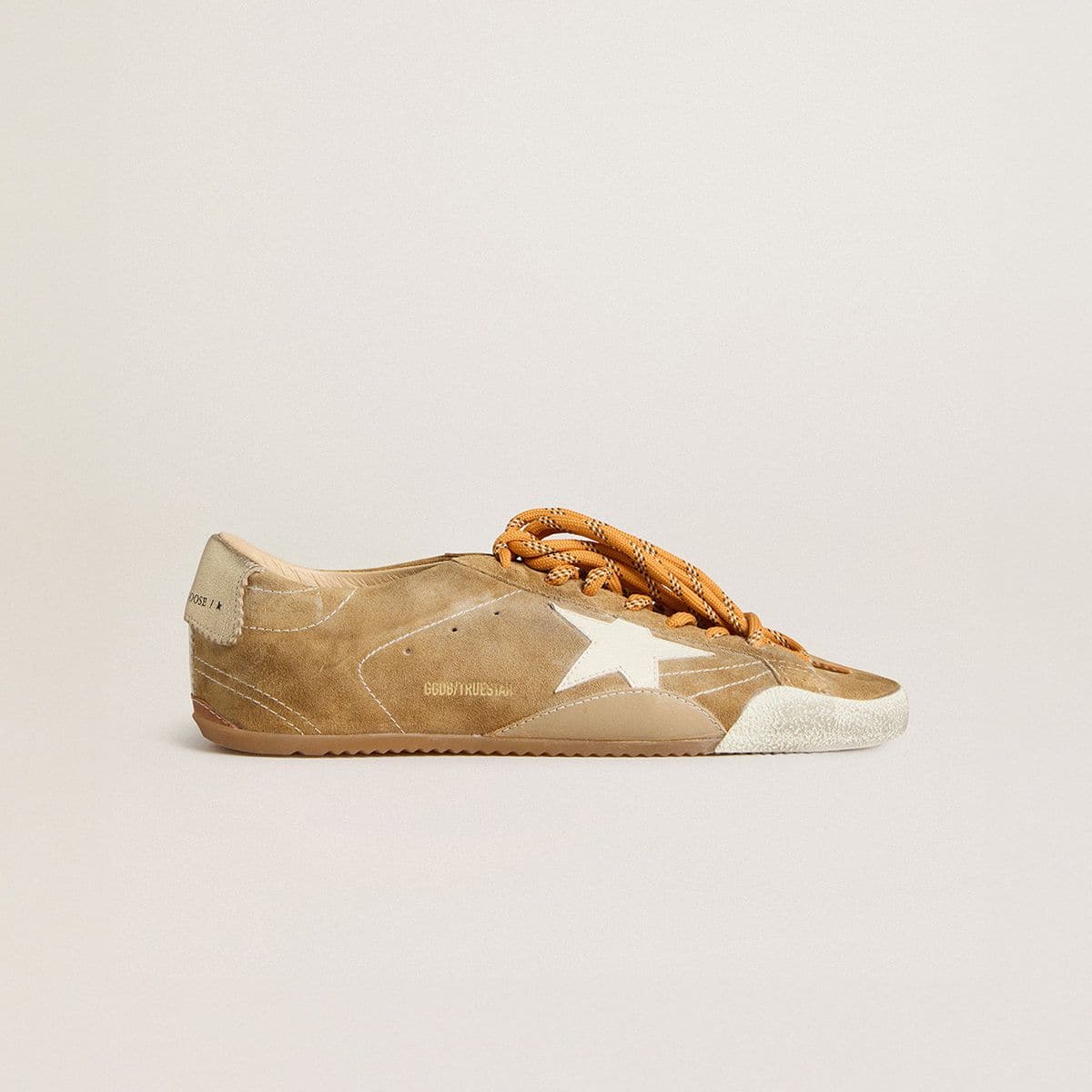 【関税&送料込】Golden Goose Golden Goose Crystals Embellish Golden Goose Super-Star LTD with suede star and pink