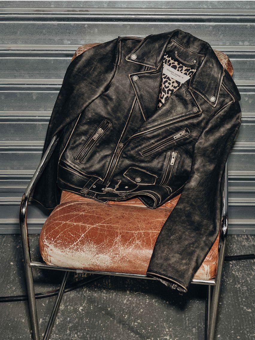 Golden Goose Iconic Items: biker jackets, denim and more
