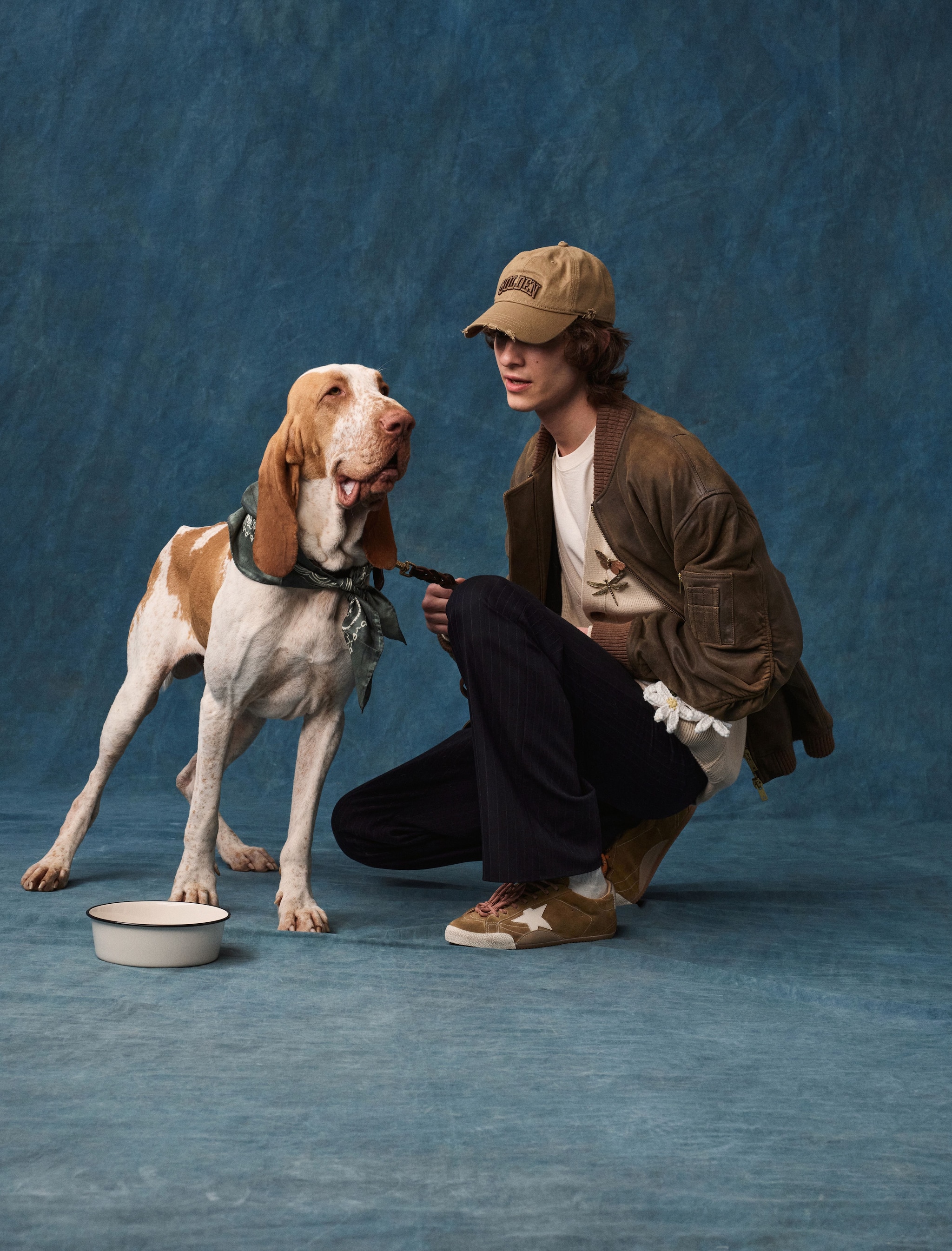 male-model-with-a-dog