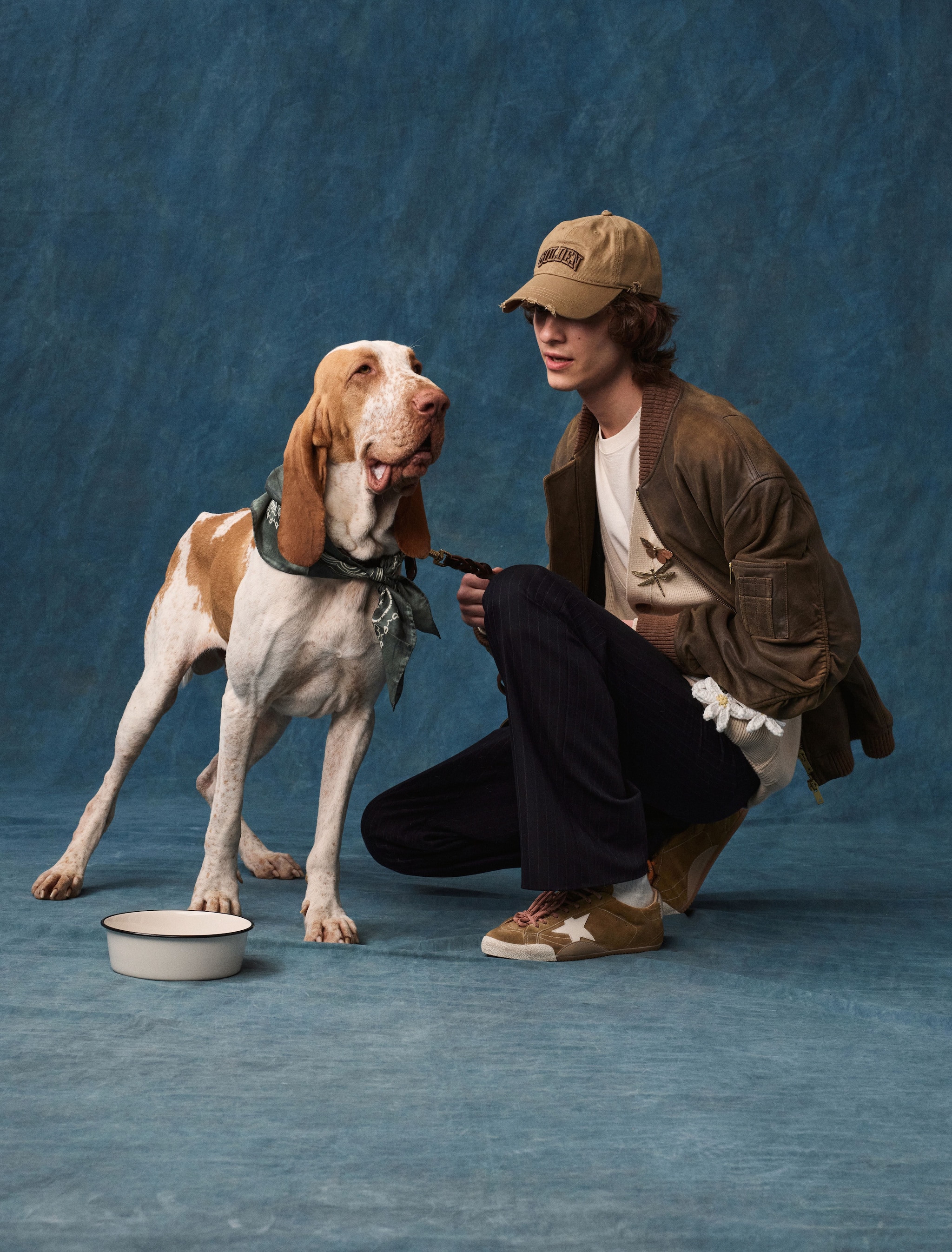 male-model-with-a-dog