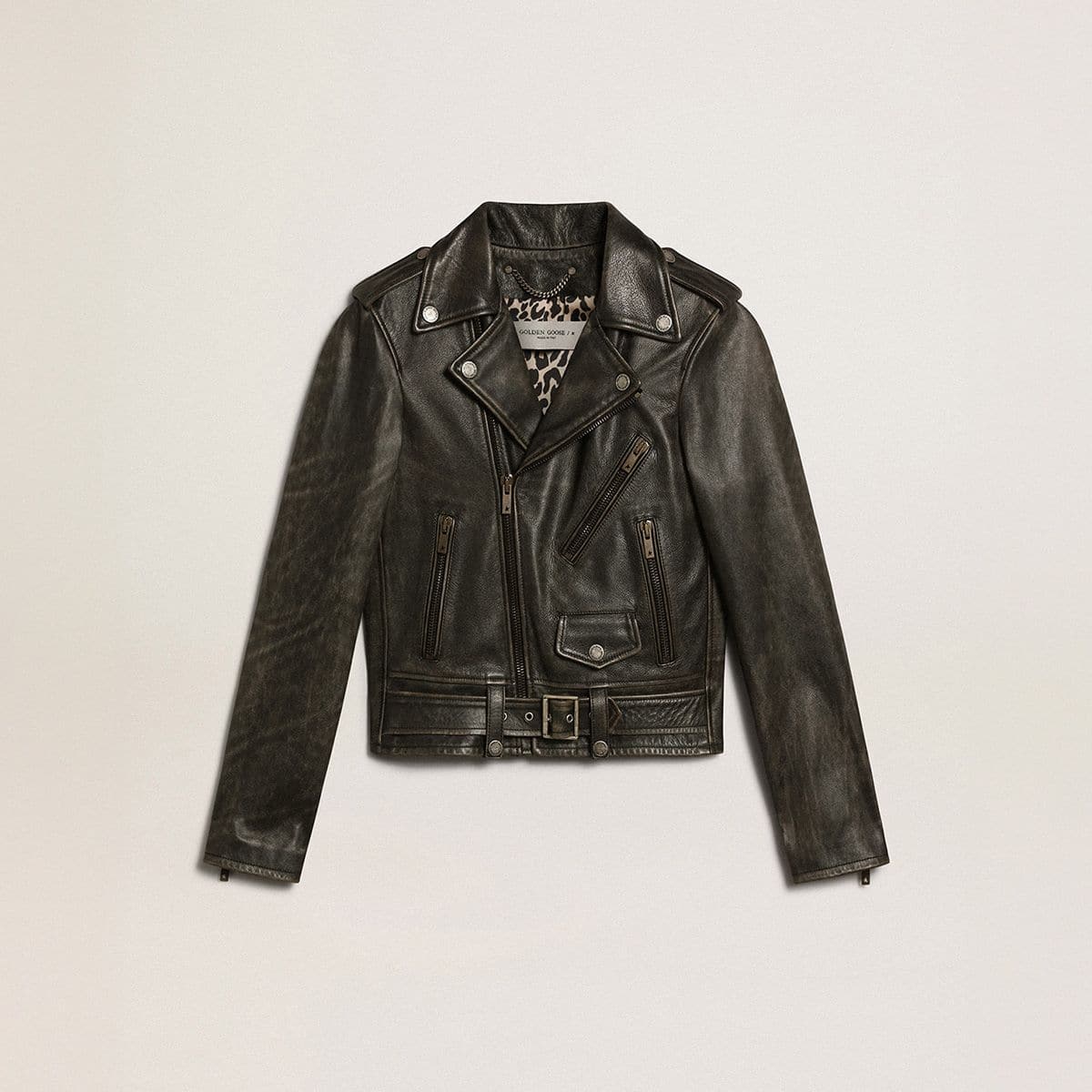 Women's-black-leather-jacket