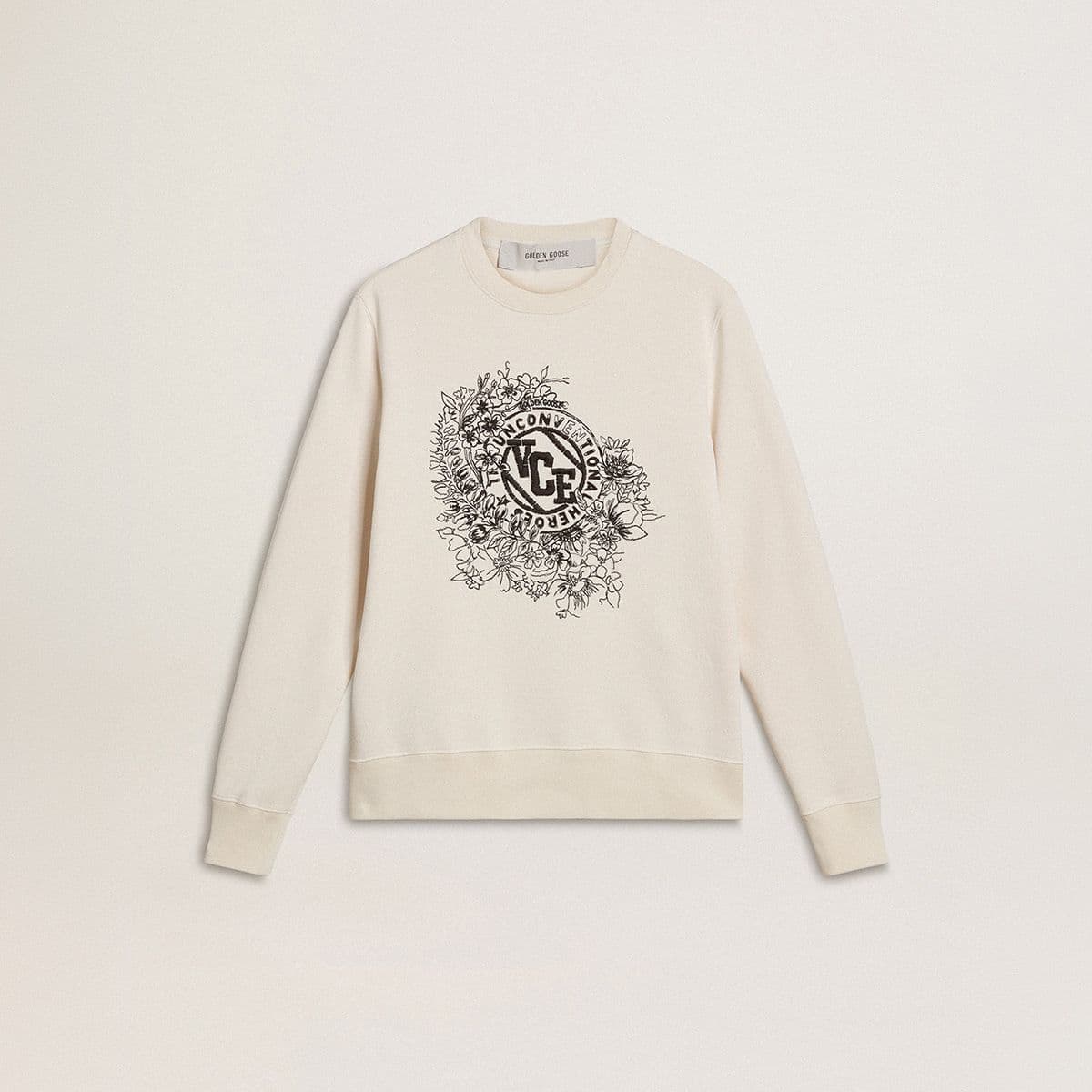 cream-sweatshirt-floral-graphic-golden-goose
