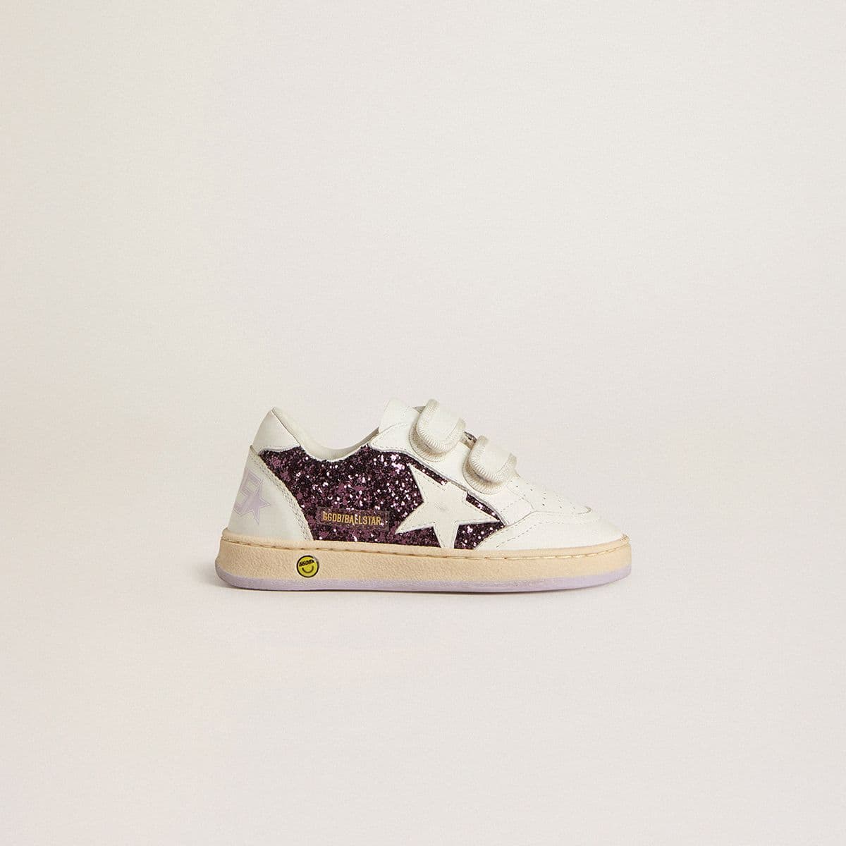 Young-white-super-star-sneaker-with-pink-glitter-details