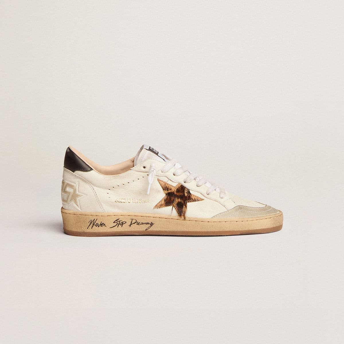 Women's-white-ball-star-with-leo-star