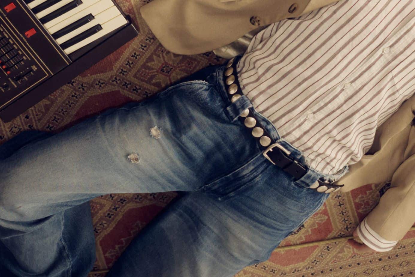 Men's leather and hide belts | Golden Goose