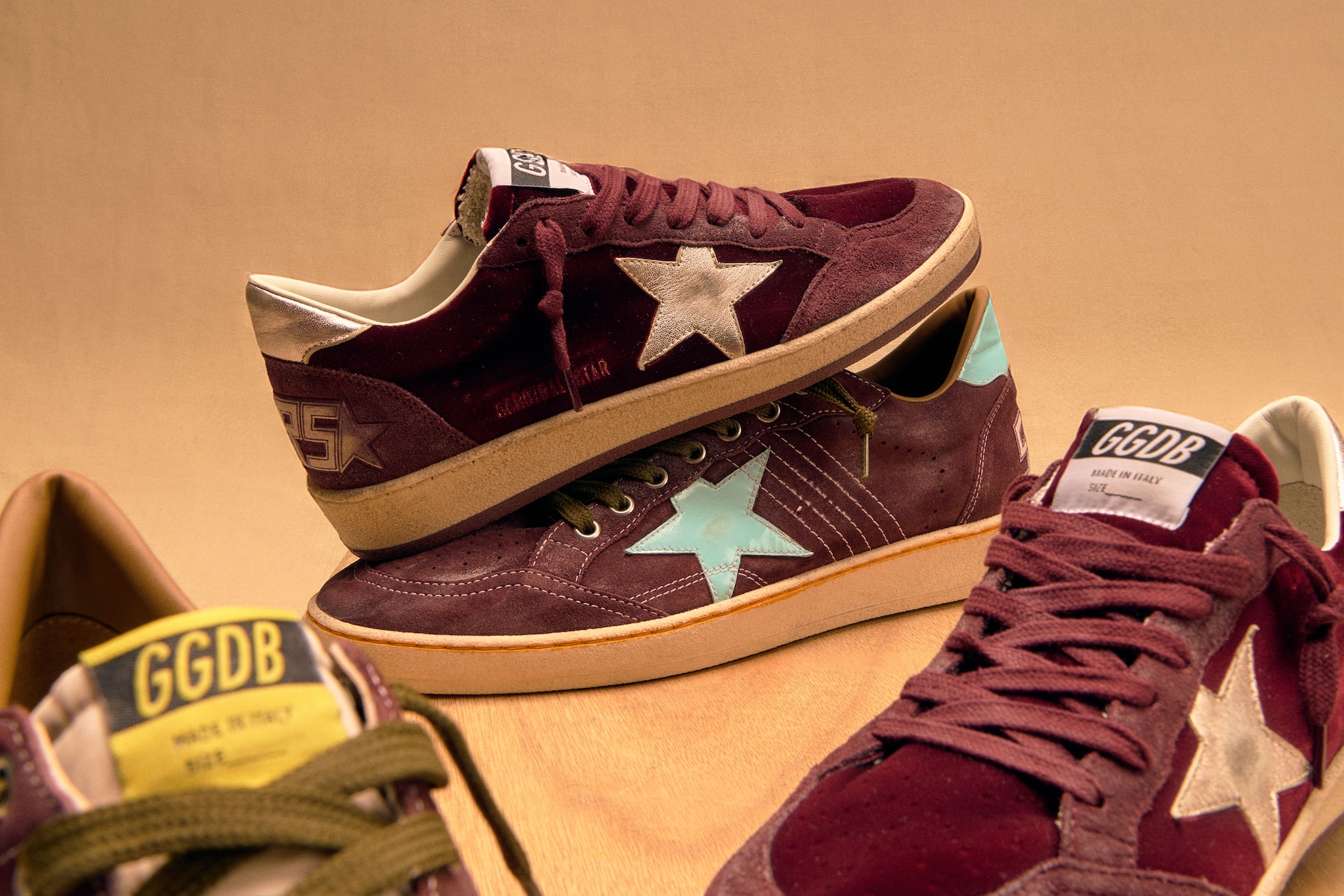 Women's Golden Goose Ball Star: 80s College Sneakers