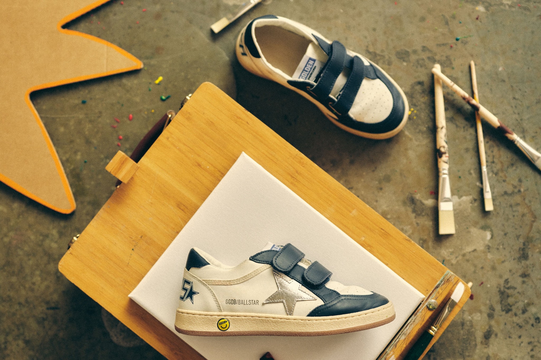 ゴールデングース　キッズ　スニーカー　ユニセックス　男の子　女の子 Babies and Toddlers Boys sneakers (1-3 years) | Golden Goose