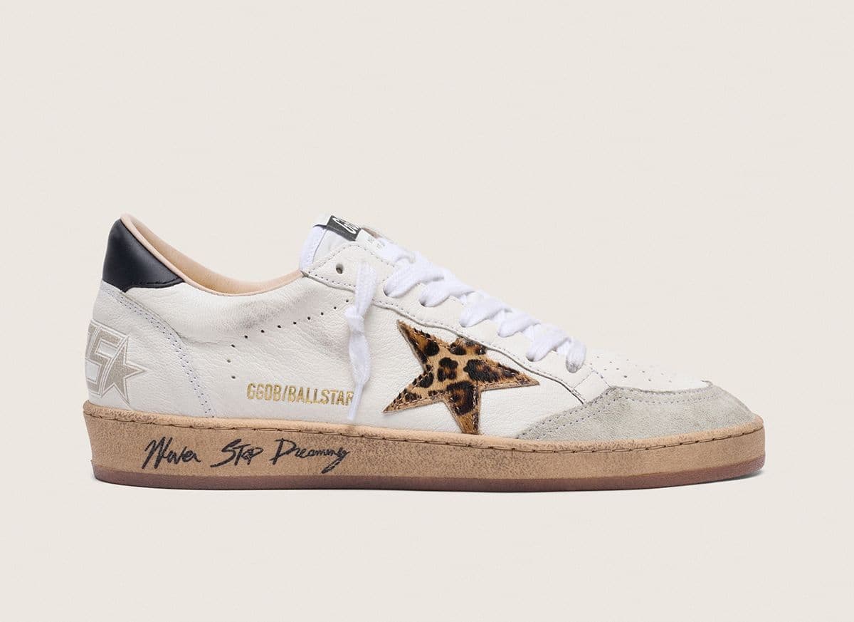 Women's Leather Starter Sneakers