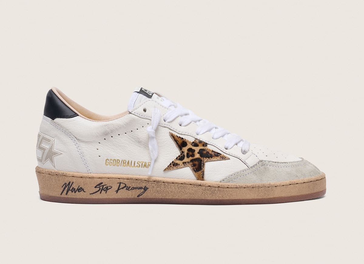Women's Leather Starter Sneakers