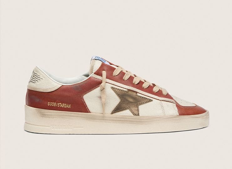Women's Leather Starter Sneakers