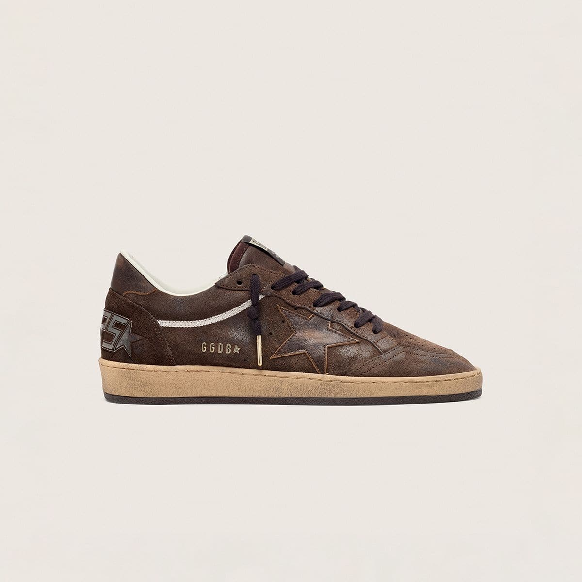 Men&rsquo;s-brown-leather-ball-star-sneakers