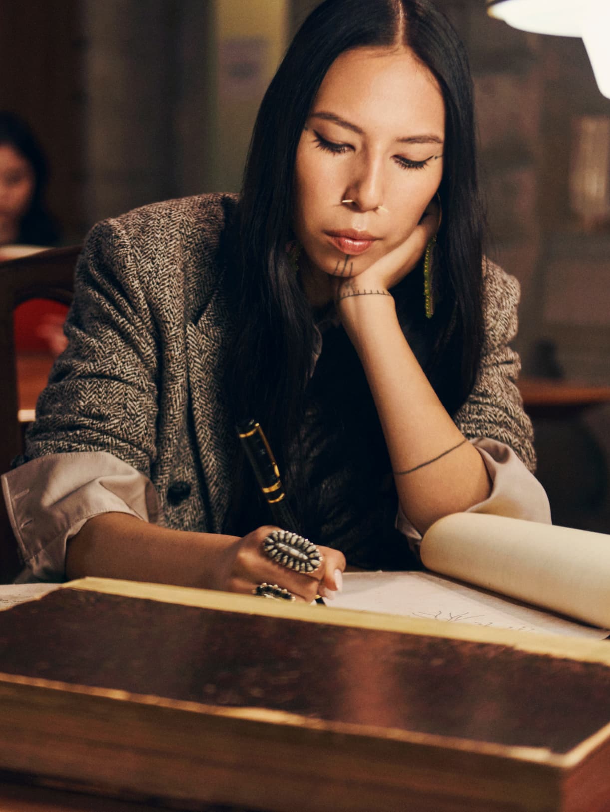 Golden-goose-Quannah-Chasinghorse-3