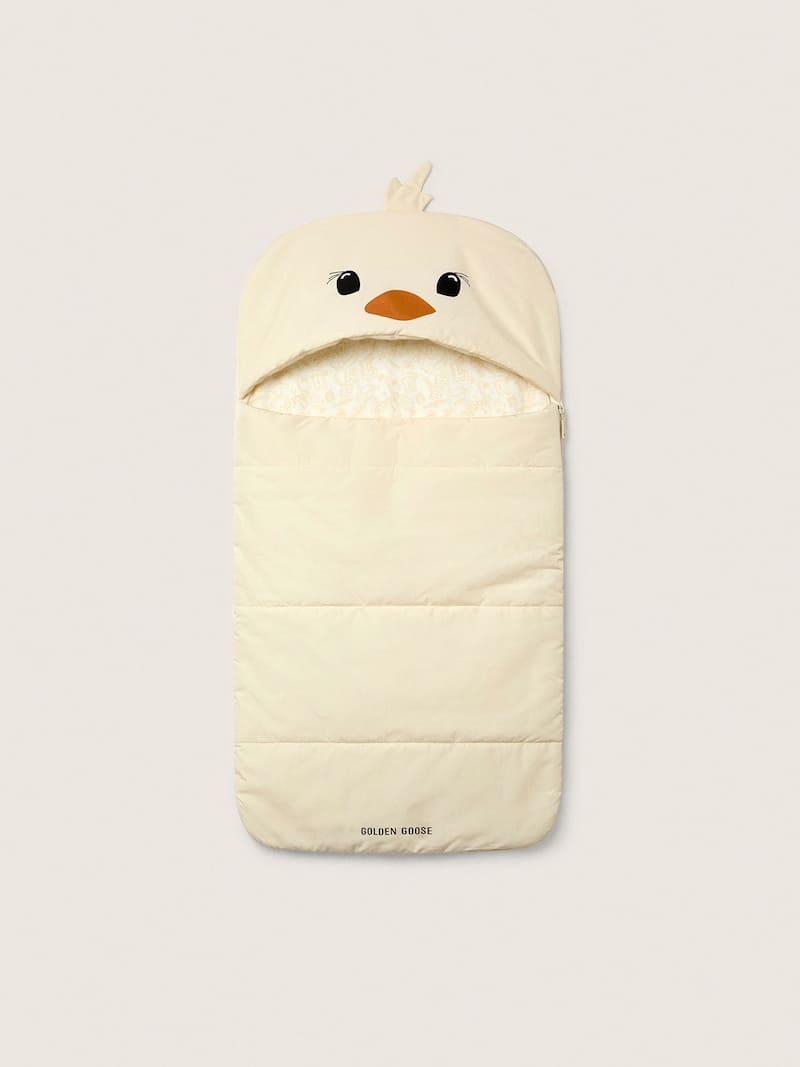 Saco de dormir Journey Baby de nailon acolchado con forma de pollito