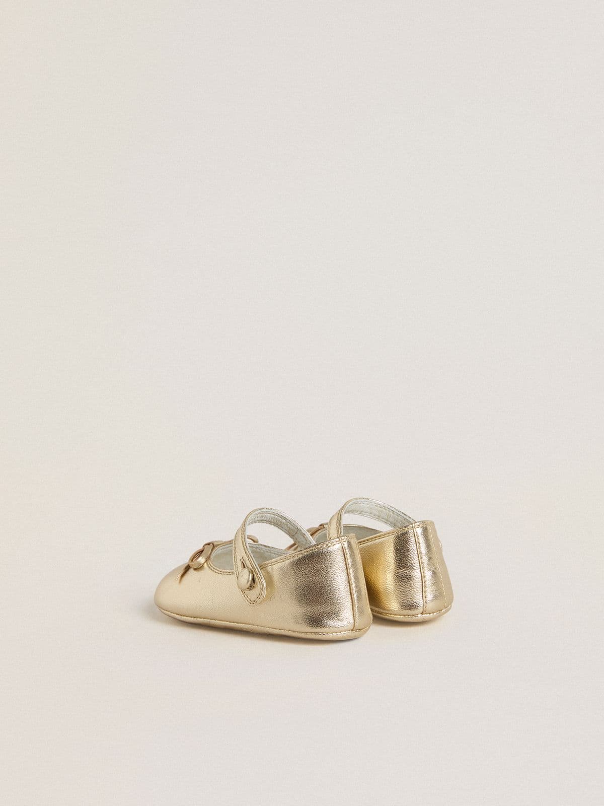 Golden Goose - Sofi Baby ballet flats in gold leather in 