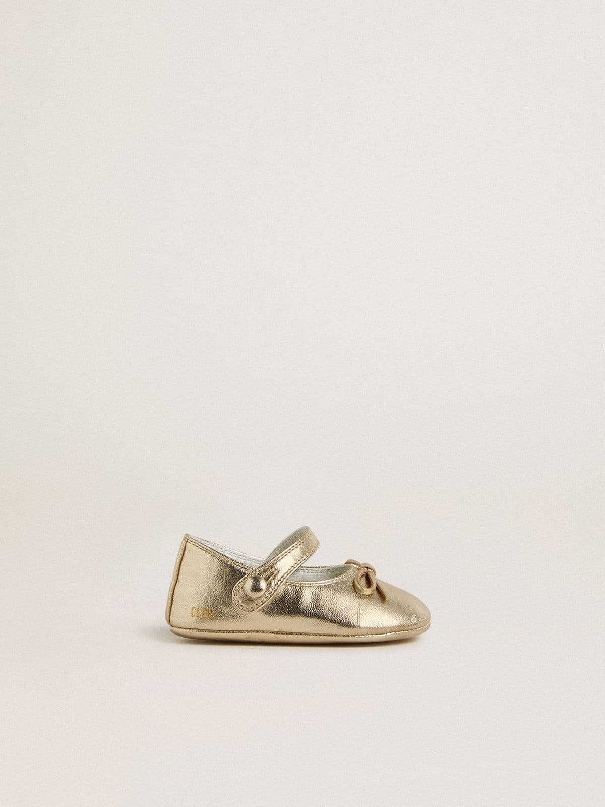 Golden Goose - Sofi Baby ballet flats in gold leather in 