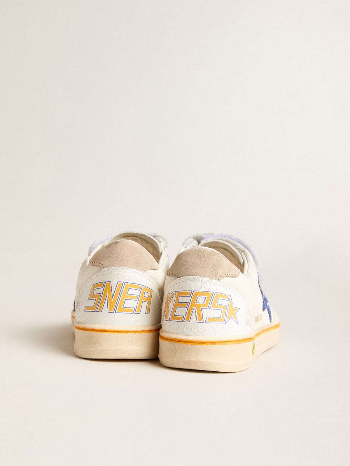 Golden goose navy glitter online