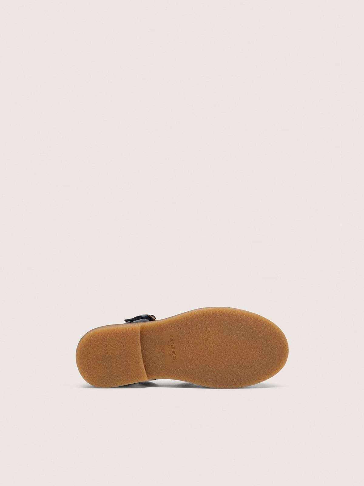 Golden Goose - Junior Maxime sandals in navy-blue leather in 