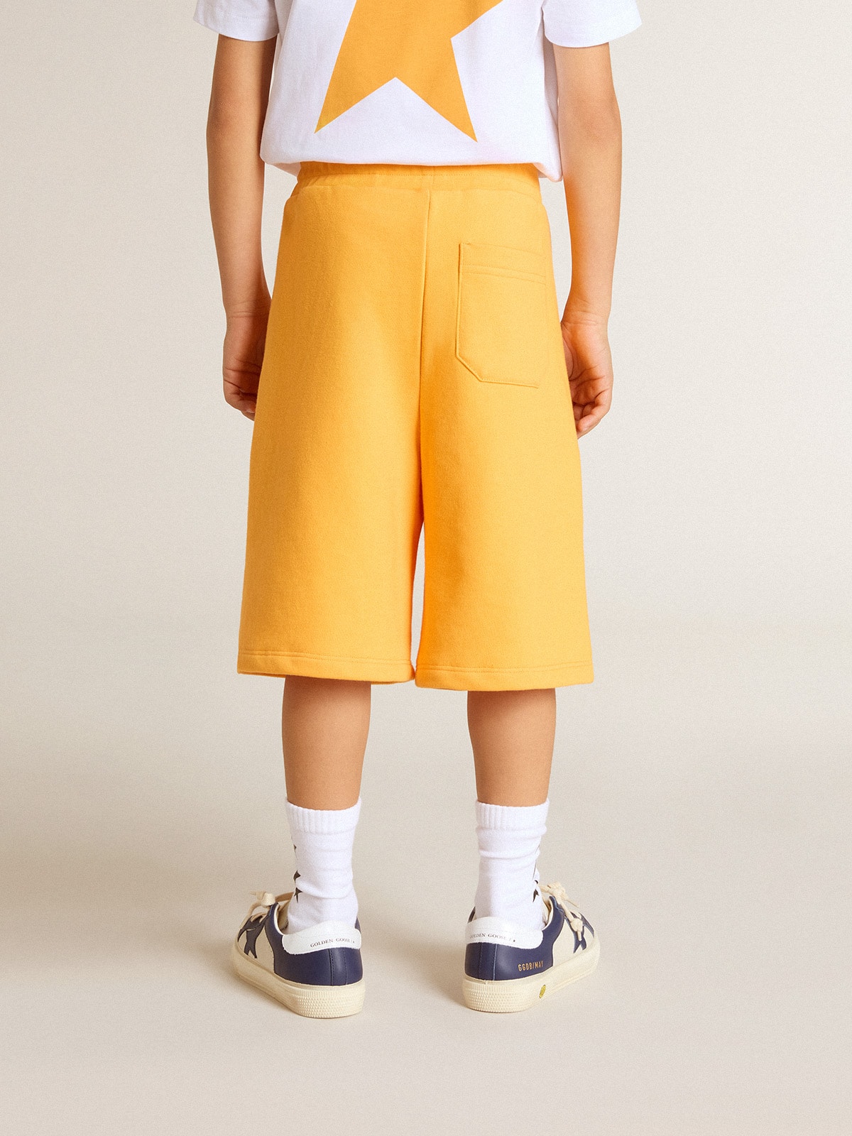 ショートパンツ（マスタードイエロー） ボーイズ