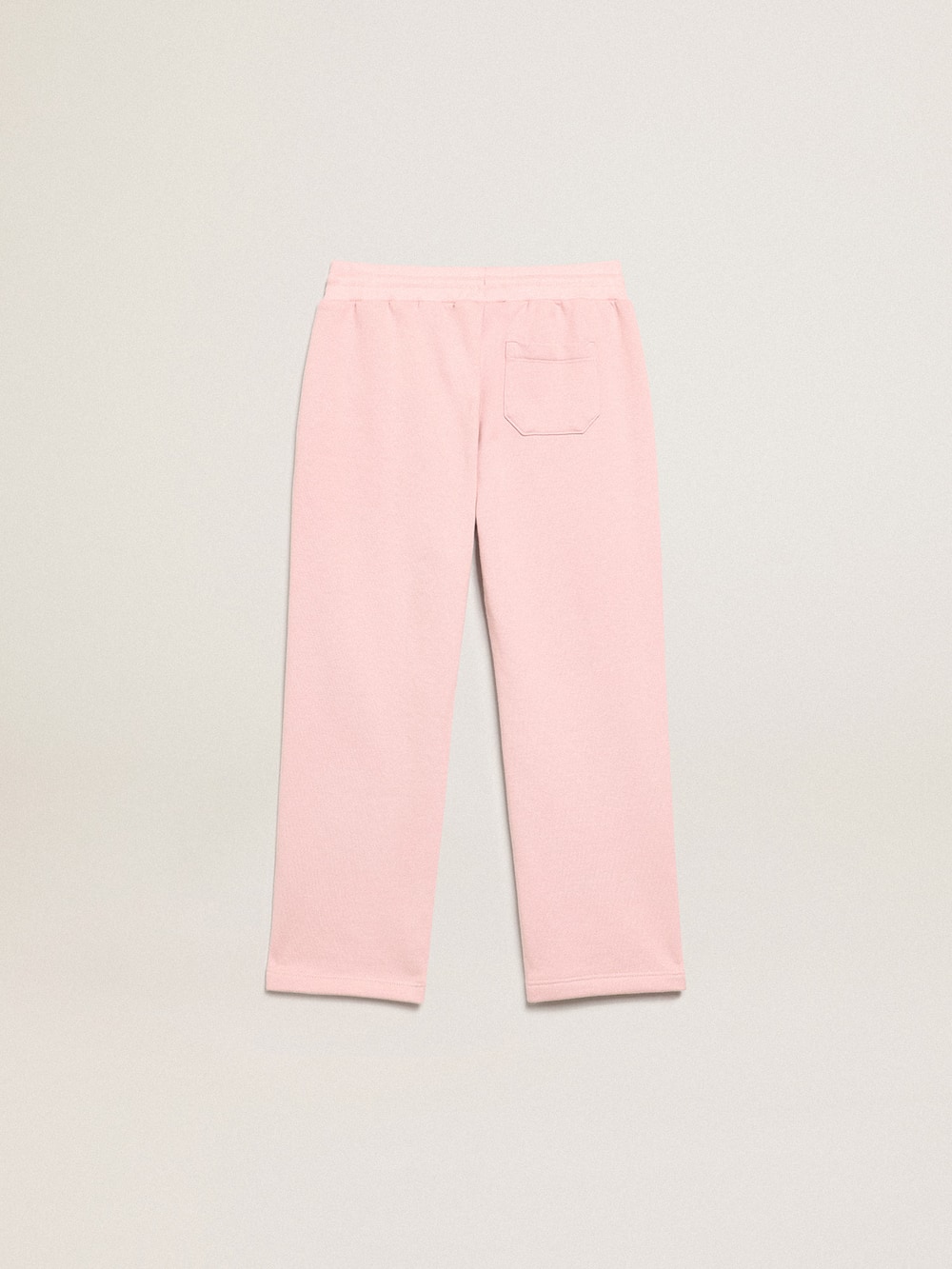 Golden Goose - Pink joggers with glitter star on the front in 