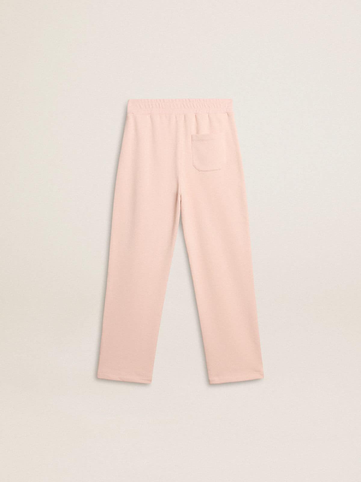 Golden Goose - Girls’ pink joggers with print  in 
