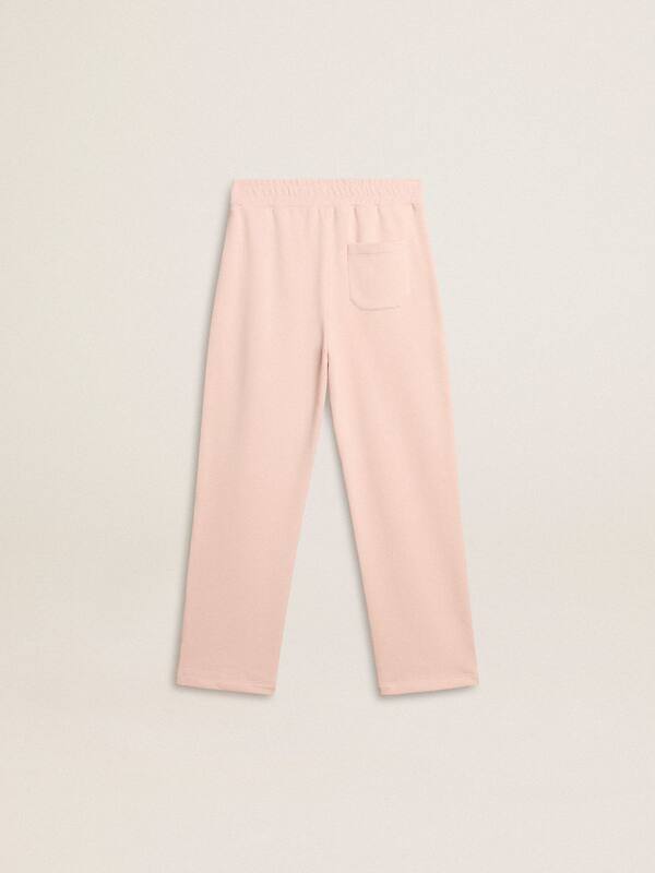 Golden Goose - Girls’ pink joggers with print  in 
