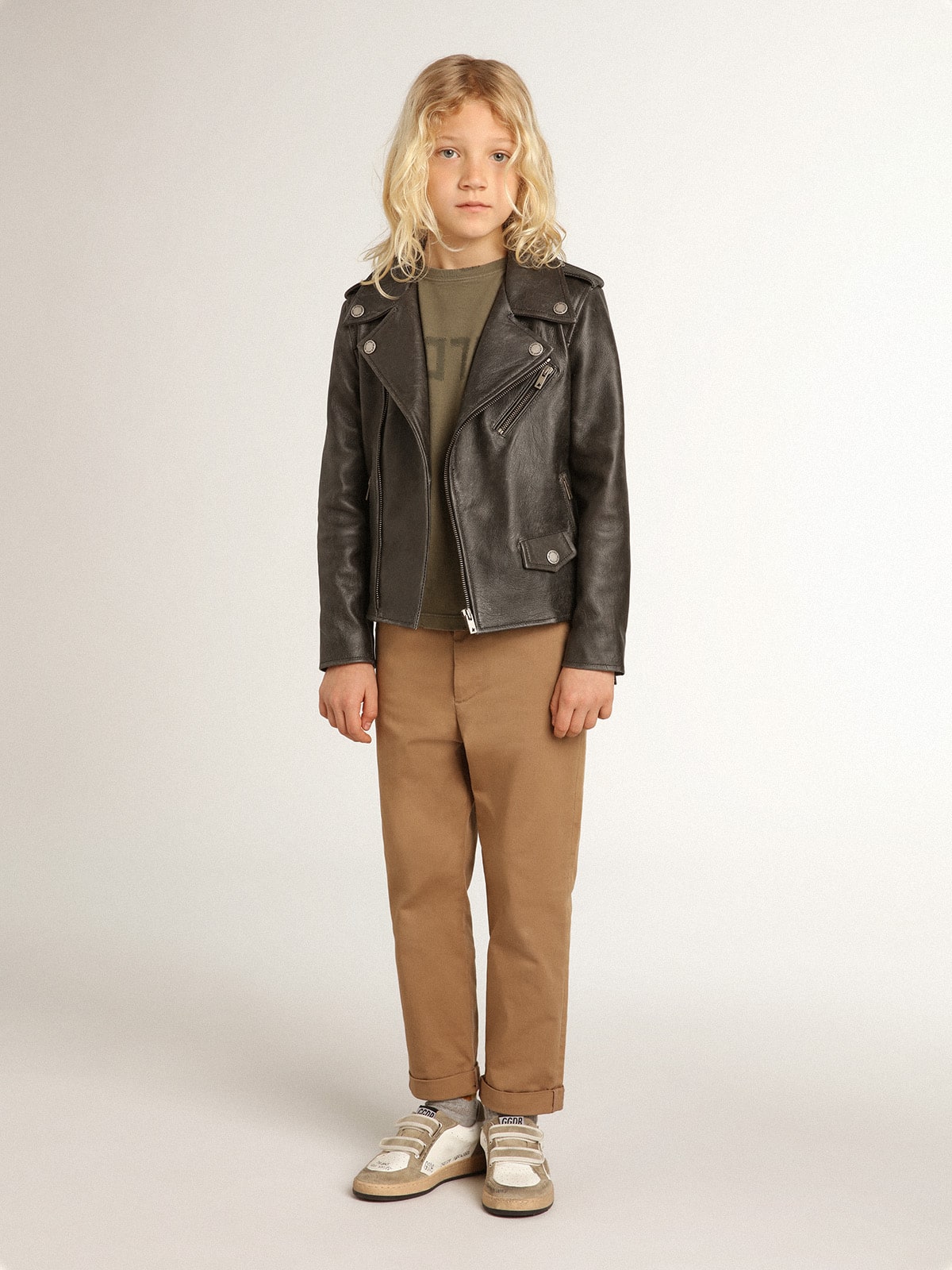 Boys biker jacket hotsell