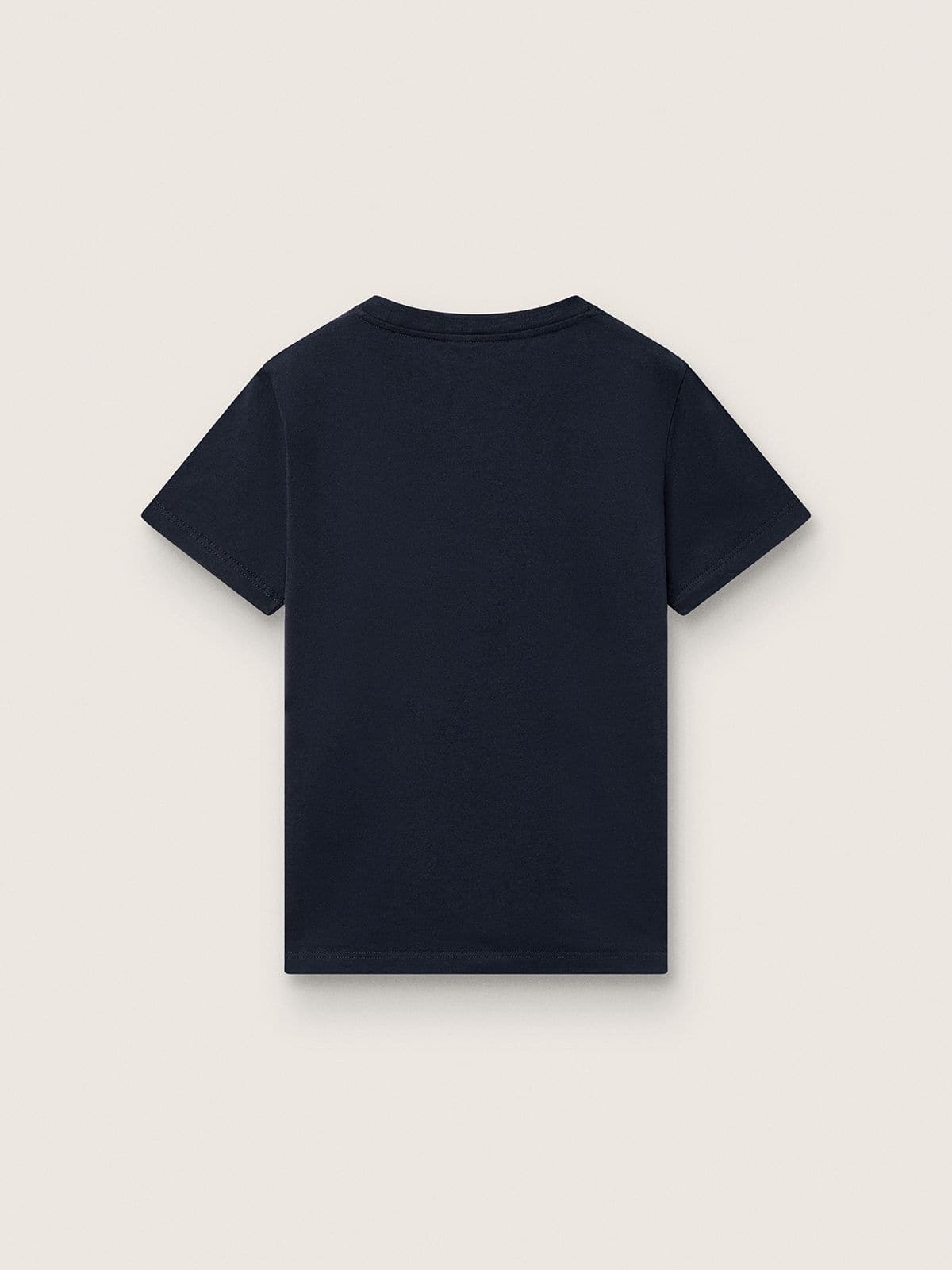 T-Shirt Journey für Jungen aus blauem Baumwolljersey mit Maskottchen-Digitaldruck