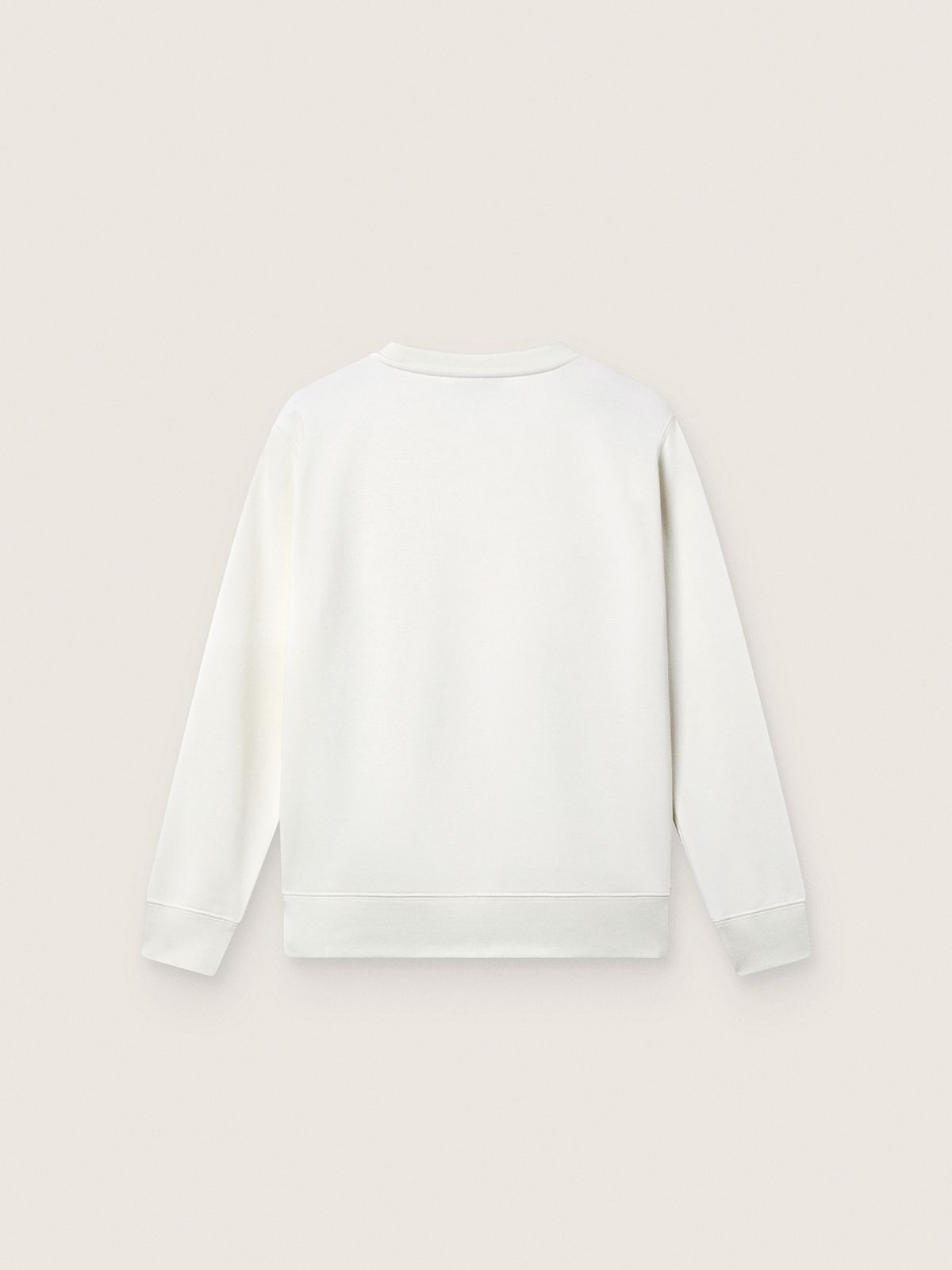 Golden Goose - Journey white cotton crew-neck sweatshirt for girls with mascot print and crystal appliqués in