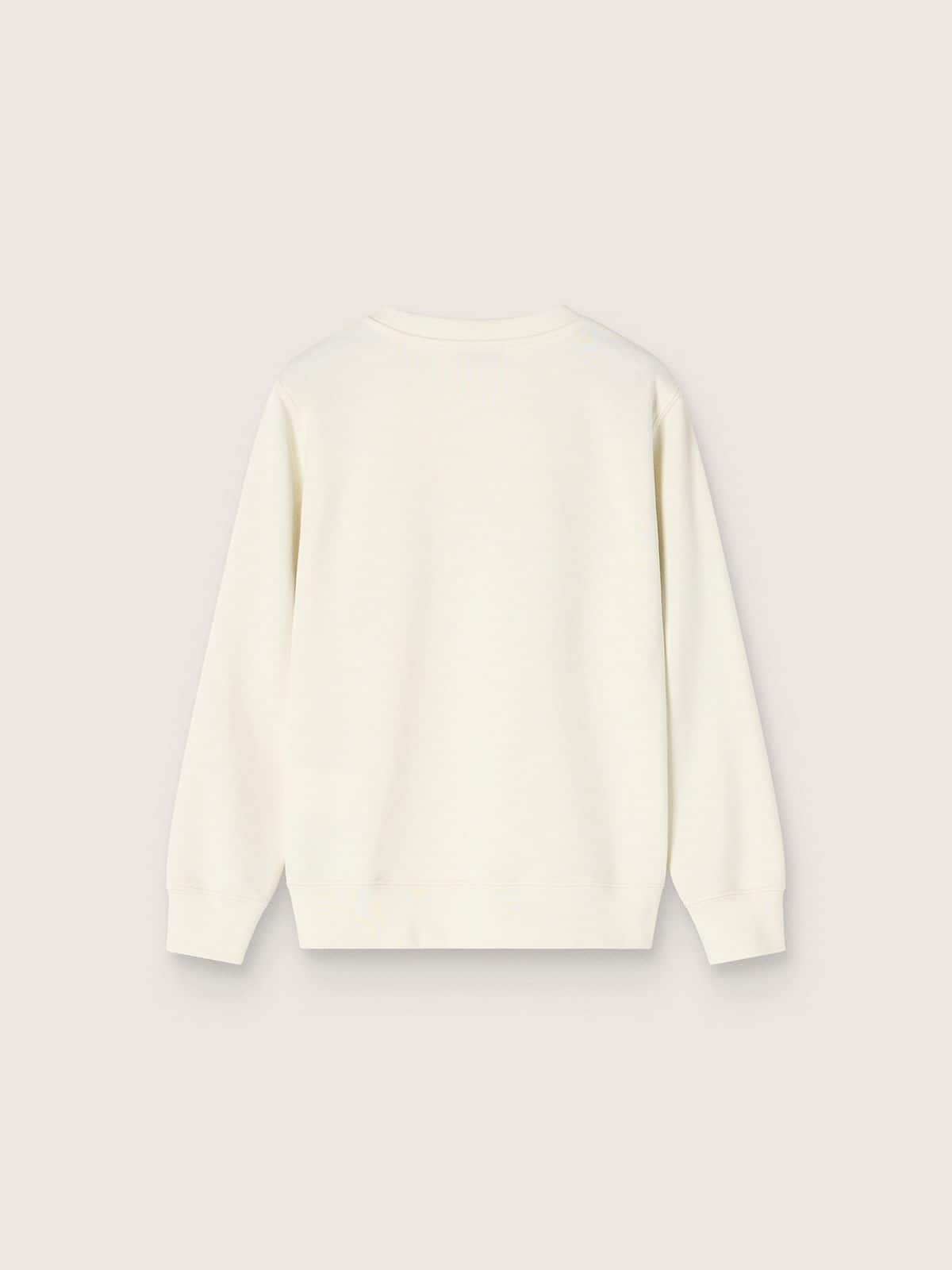 Golden Goose - M&auml;dchen-Sweatshirt mit Rundhalsausschnitt aus Baumwolle mit Logo und Nieten in 
