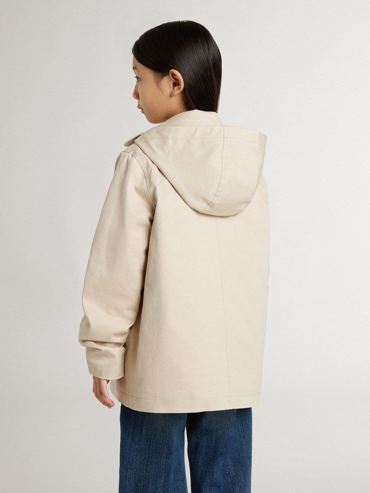 Golden Goose - Chaqueta trench infantil con chaleco interior extraíble  in 