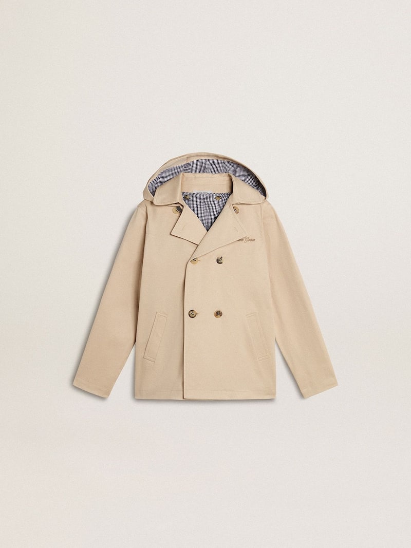 Kinder-Trenchjacke mit abnehmbarer Innenweste