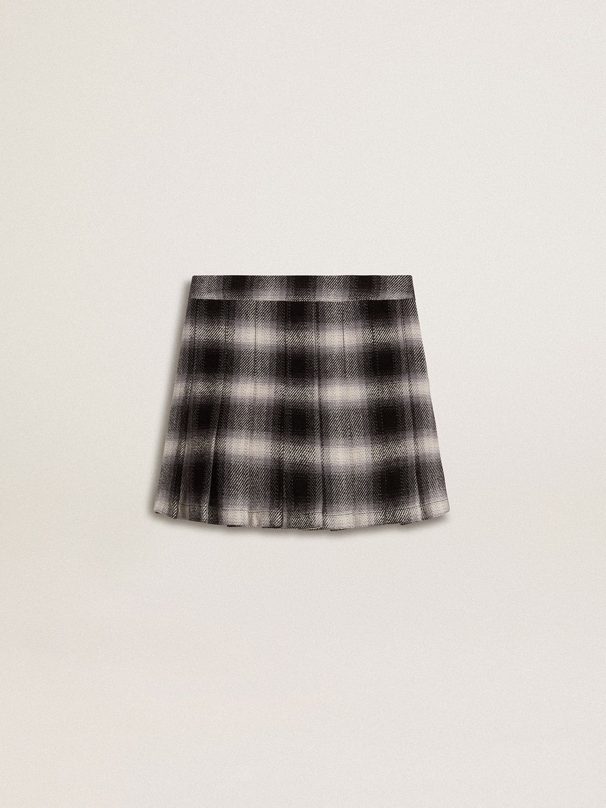 Golden Goose - Girls' cotton pleated skirt in 