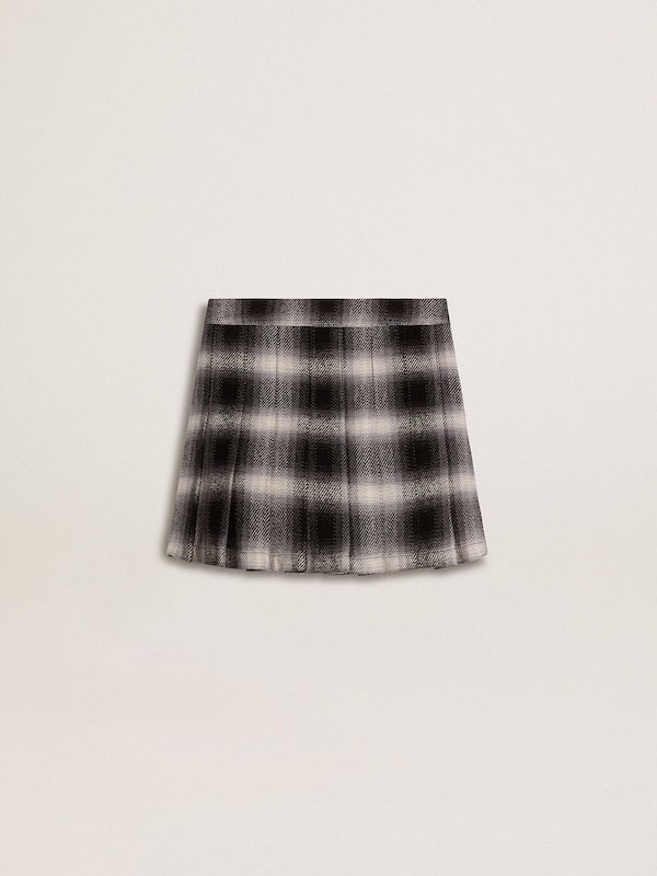 Golden Goose - Girls' cotton pleated skirt in 