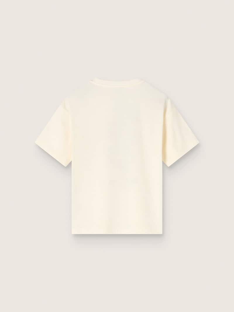 Golden Goose - Kids&rsquo; T-shirt in white cotton jersey with print in 