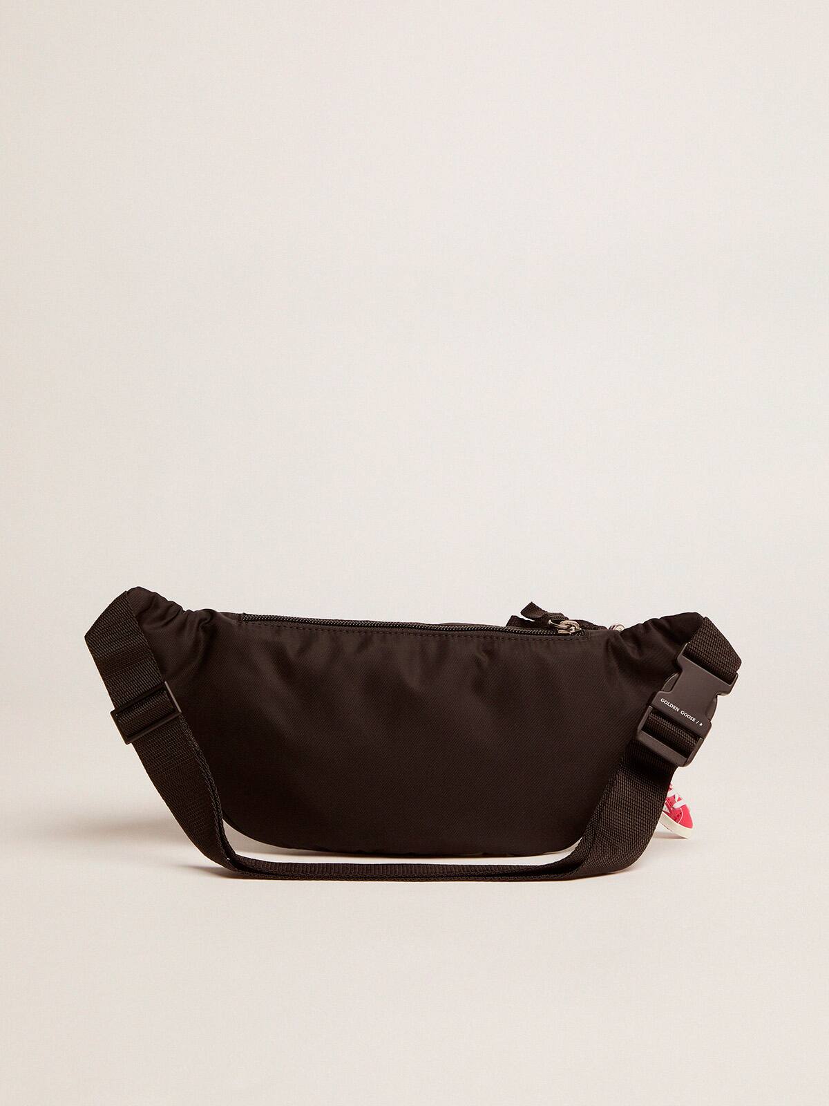 Golden Goose - Black nylon Journey belt bag in 