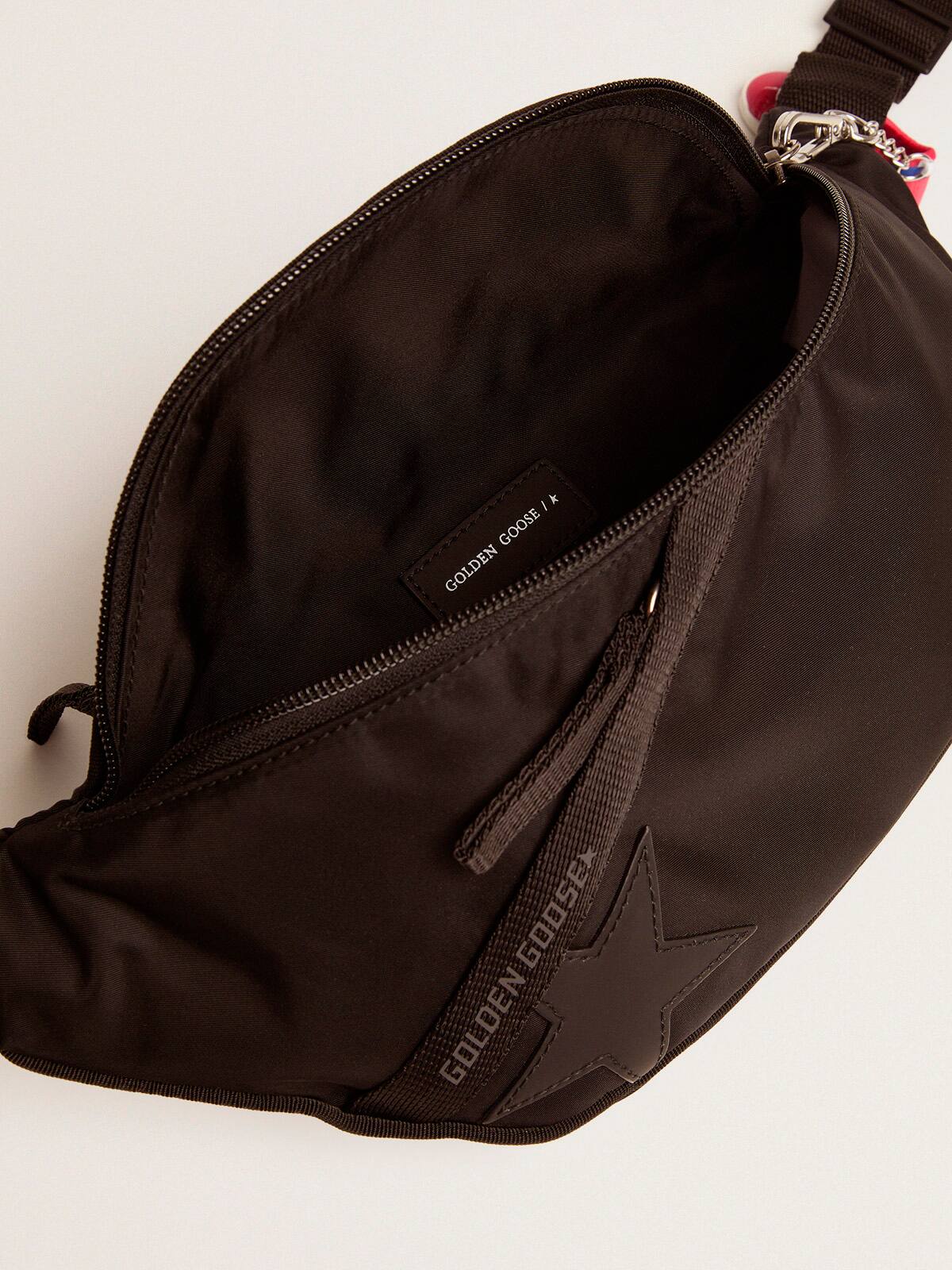 Black nylon Journey belt bag