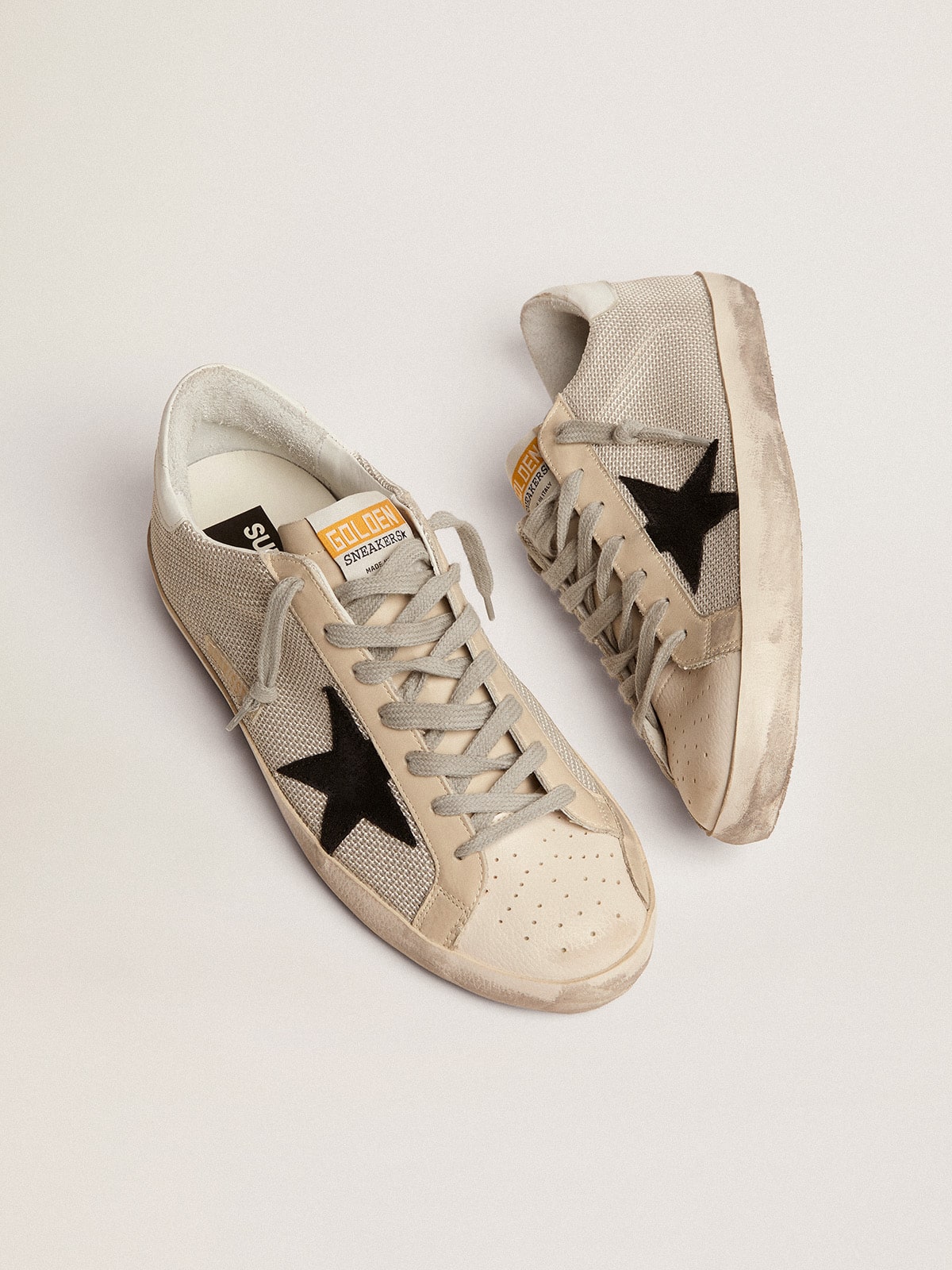 Super Star para hombre de piel Golden Goose