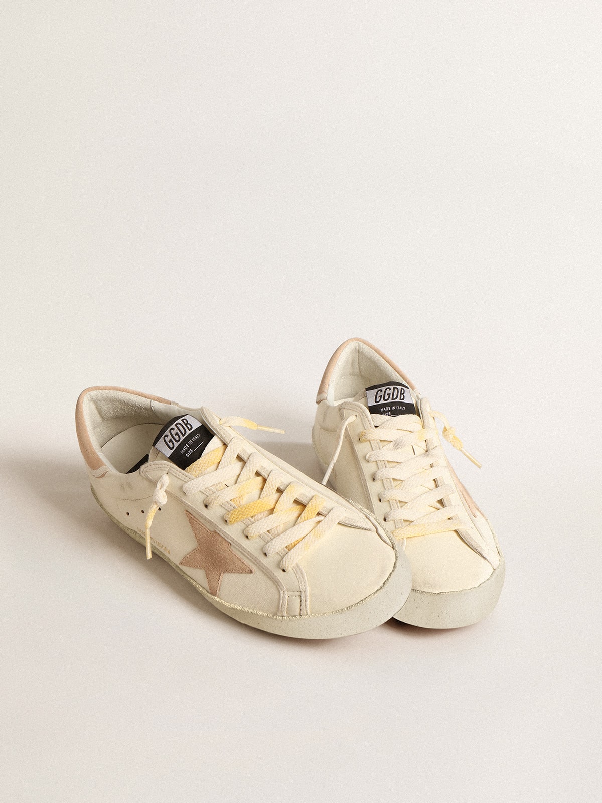 Golden Goose - 남성 스웨이드 스타 & 힐탭 나파 슈퍼-스타 LTD in 