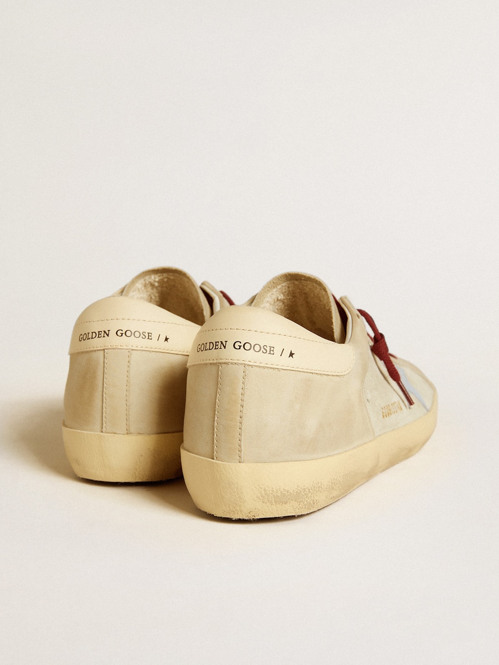 Golden Goose - Super-Star in suede and nubuck with leather star and heel tab in 