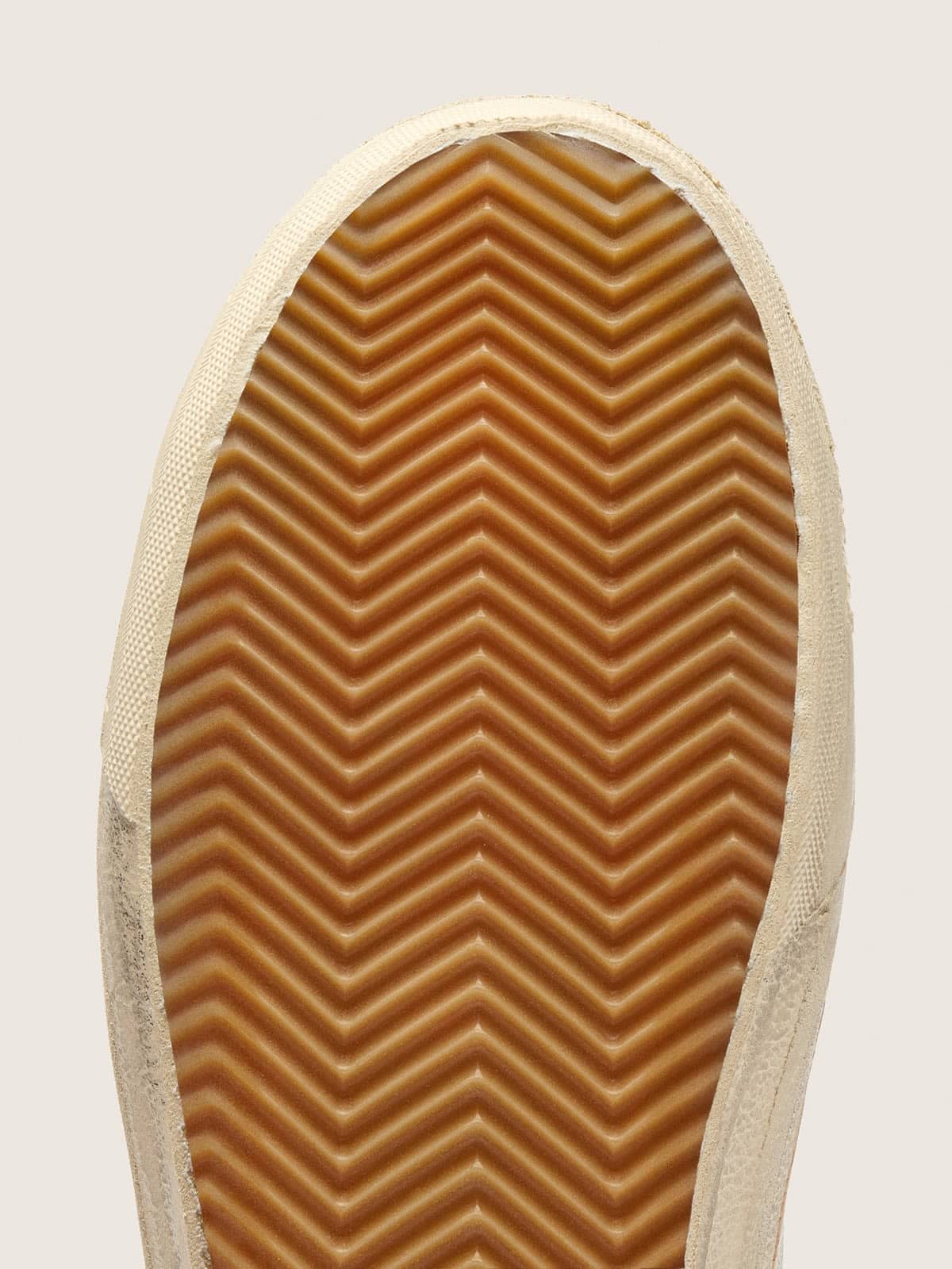 Golden Goose - Slide Uomo con stella in pelle azzurra e virgola in pelle laminata argento in 