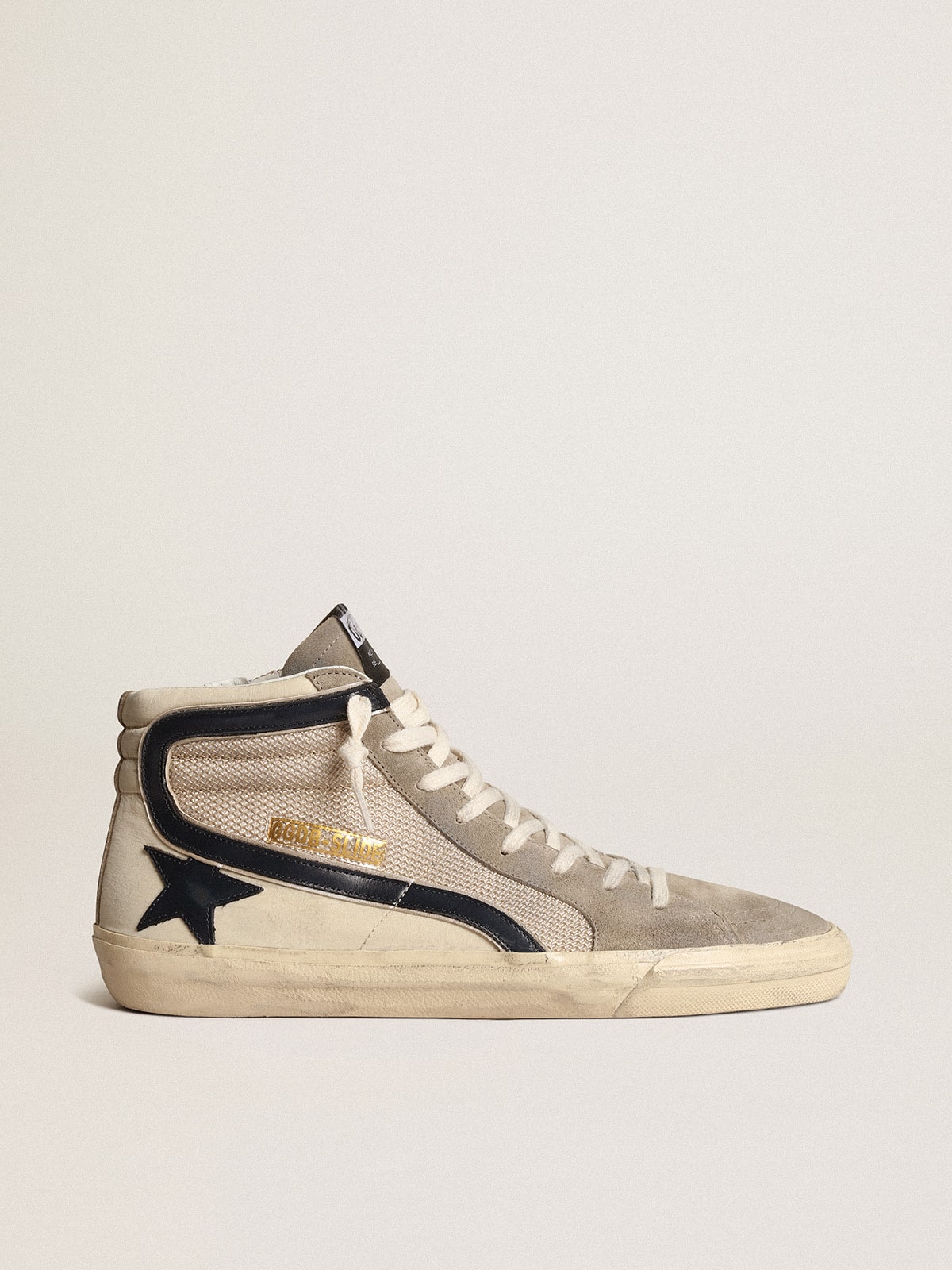 Golden goose slide high top sneakers on sale