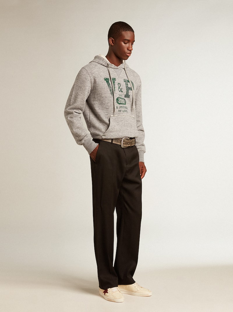 Golden Goose - Ball Star Uomo in nappa beige con stella e talloncino in rete bordeaux in 