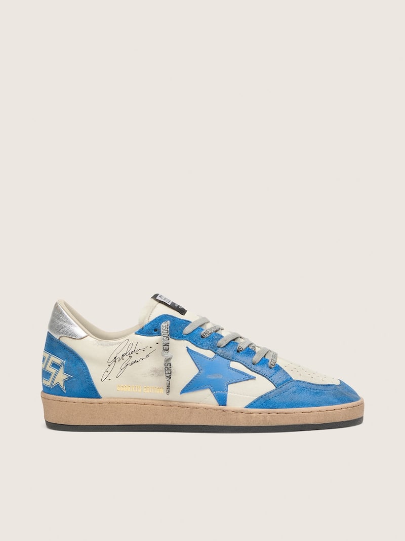 Ball Star LTD de hombre de piel blanca con estrella de piel celeste