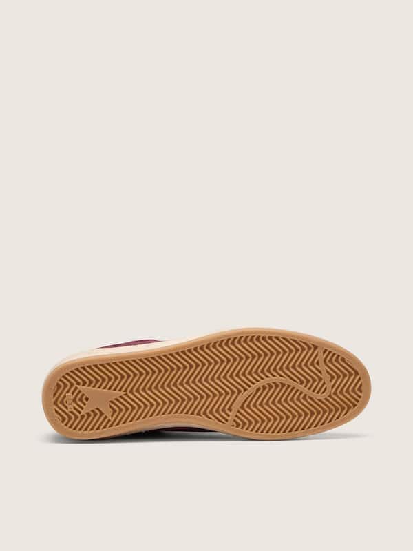 Golden Goose Golden Goose | FiveFourFive Men's Ball Star in burgundy with cream star Ball Star burgundy man