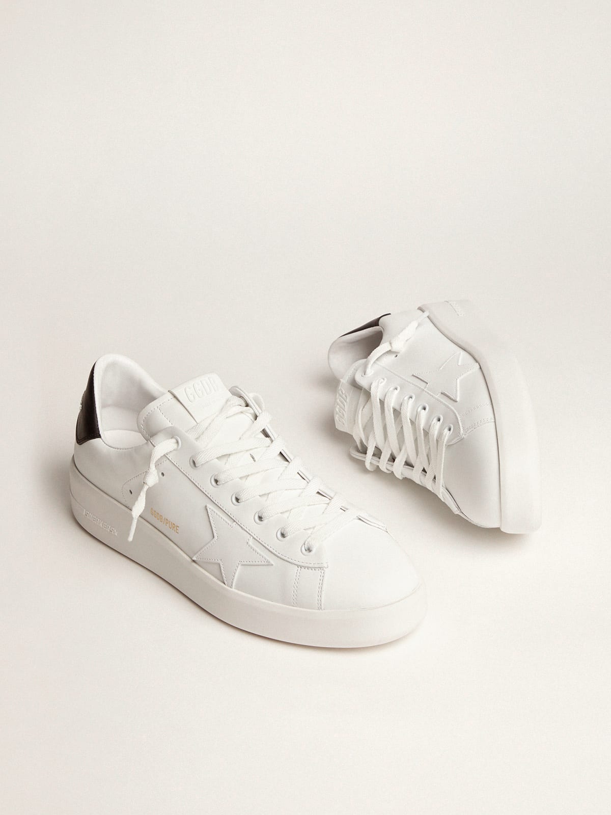 Golden Goose - 블랙 힐탭 PURESTAR 스니커즈 in 