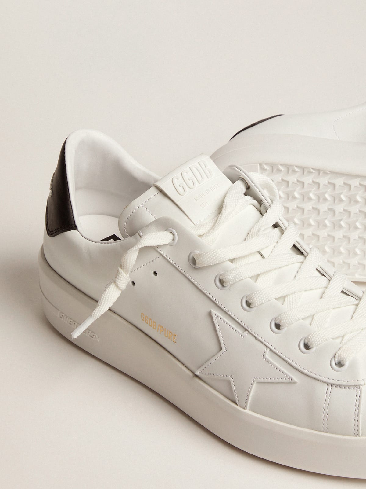 Golden Goose - Sneakers PURESTAR avec contrefort noir in 